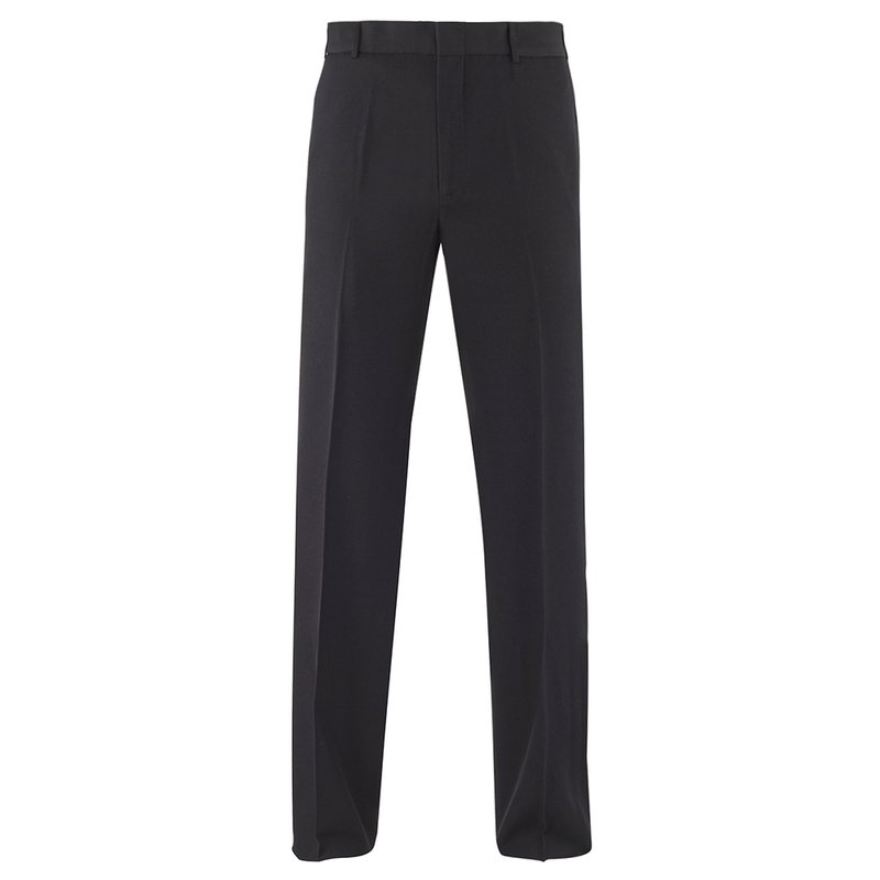 100% Wool Navy Men's Service Dress Blue Uniform Pants