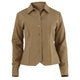 Female L/S Khaki Shirt with Permanent Creases