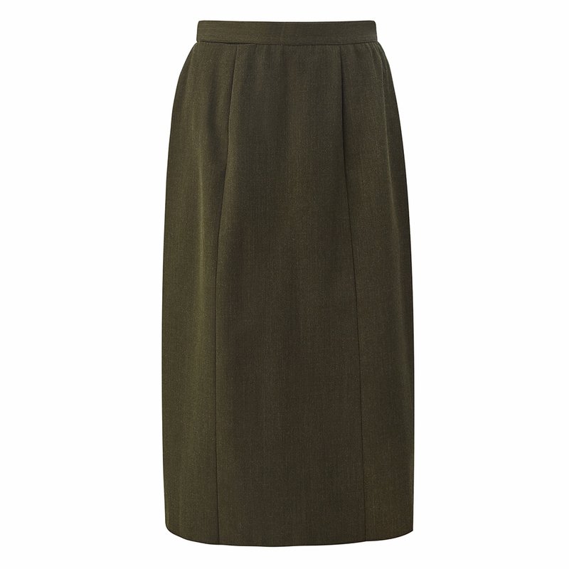 Female All Season Green Skirt
