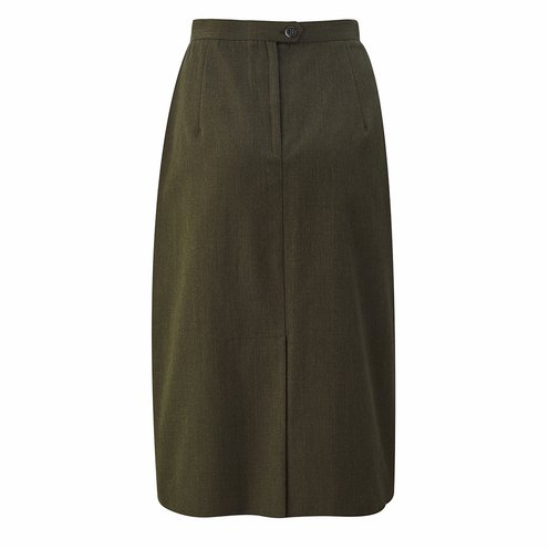 Female All Season Green Skirt