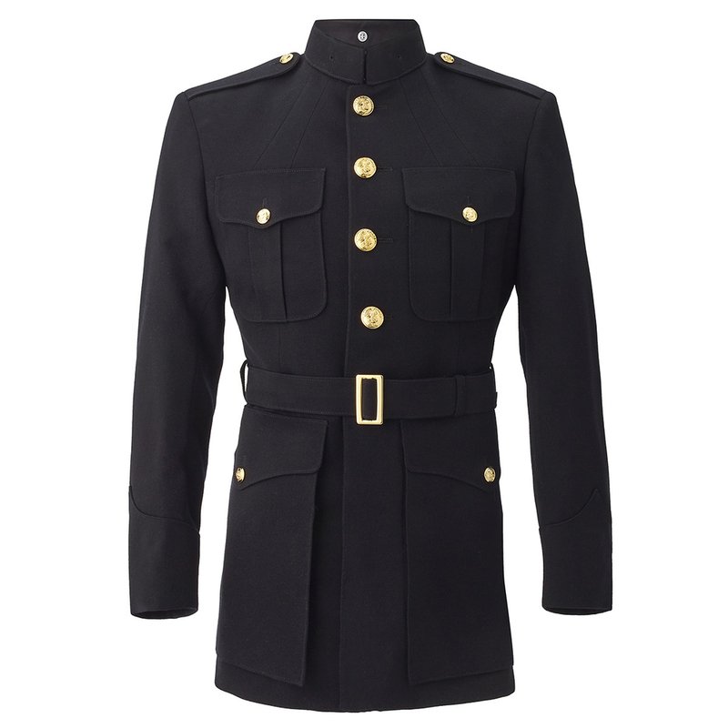 Marine Corps Men's Officer Premium Dress Blue Wool Uniform Coat Nate Woodard Marine Corps Men's Officer Premium Dress Blue Wool Uniform Coat Nate Woodard
