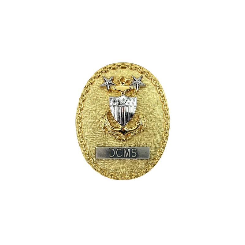 Coast Guard Badge: Command Senior Enlisted E9 DCMS