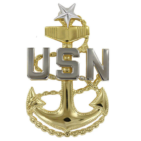 Navy Chief Combination Cover Cap Device