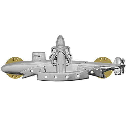 Navy SSBN Submarine Deterrent Patrol Silver Badge