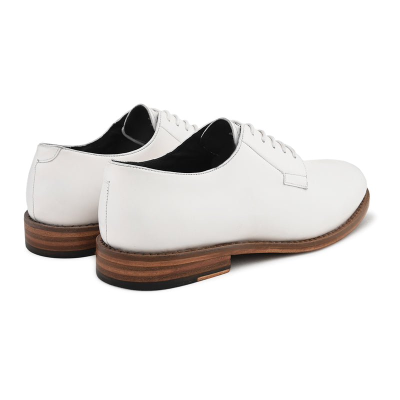 Oxford Corium White leather Shoes