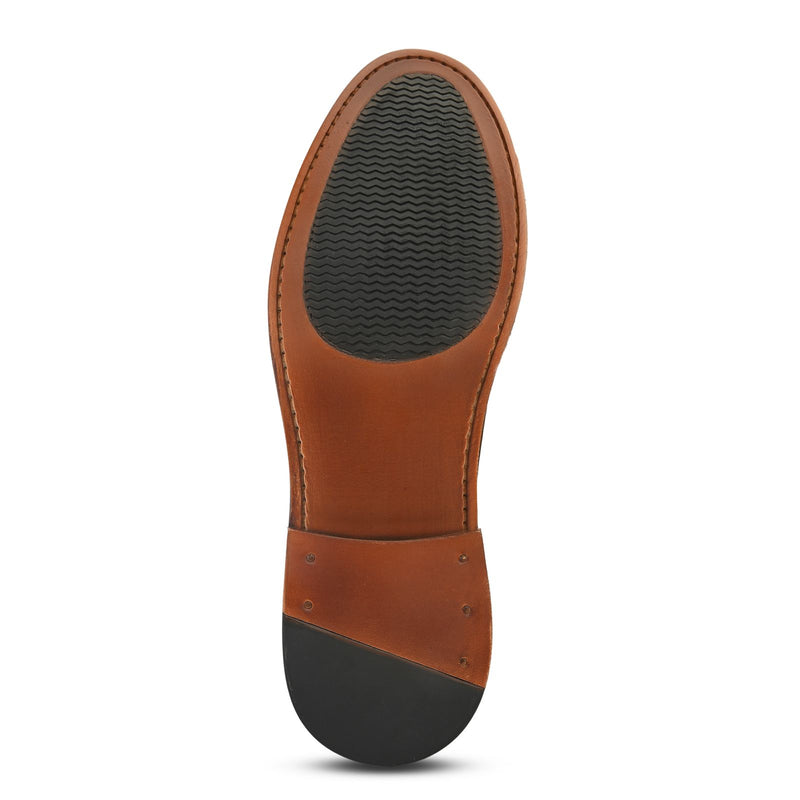 Oxford Corium White leather Shoes