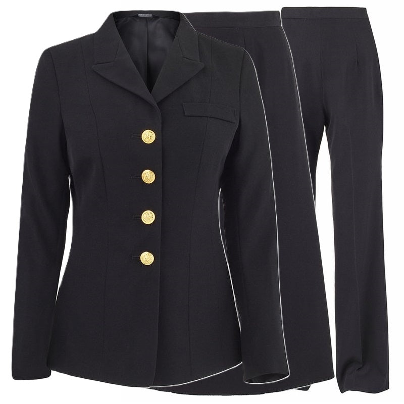 Navy Women's Service Dress Blue Uniform Set w/Pants & Skirt