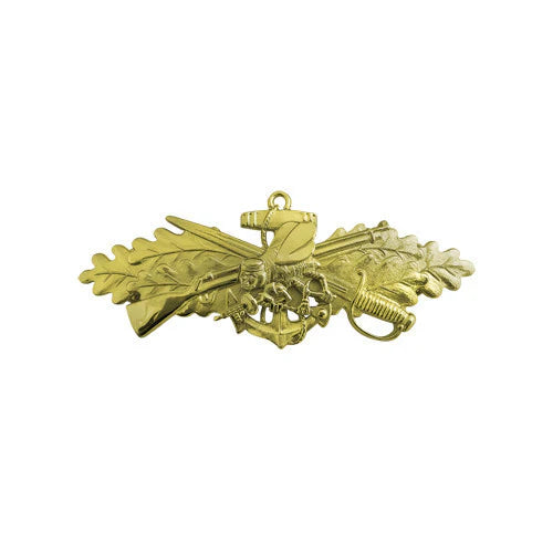Navy Seabee Combat Warfare Specialist Officer Badge
