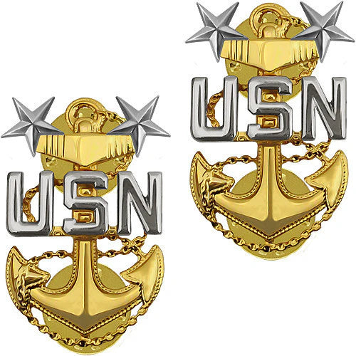 Navy Chief Coat Devices