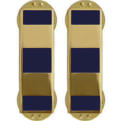 Navy Warrant Officer Metal Coat Device (Set of Two)