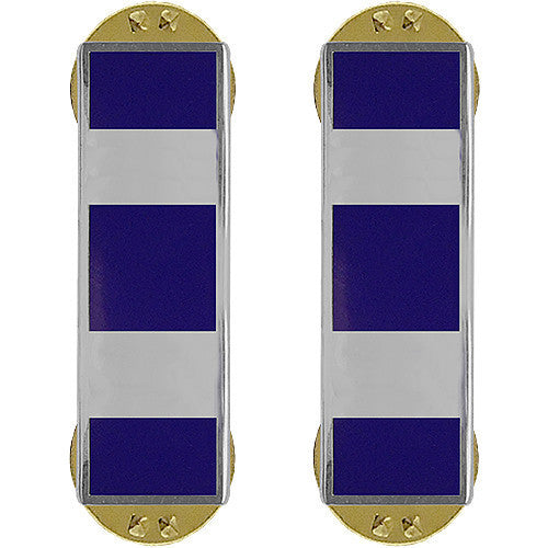 Navy Warrant Officer Metal Coat Device (Set of Two)