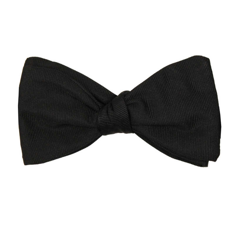 Mess Dress Grosgrain Silk Bow Tie