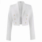 Navy Women's Dinner Dress White Uniform Coat