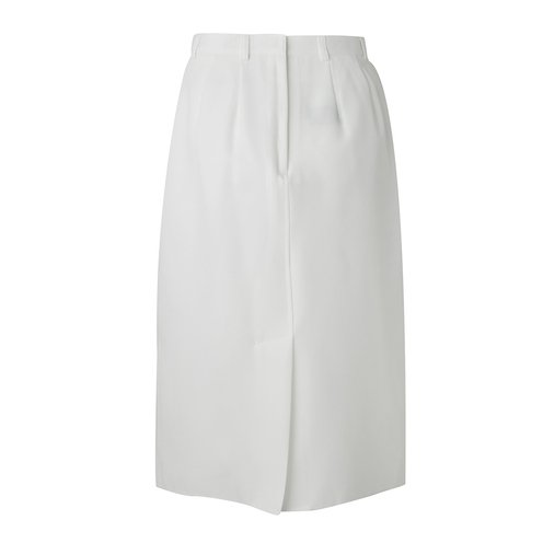 Navy Women's Summer White Uniform Skirt