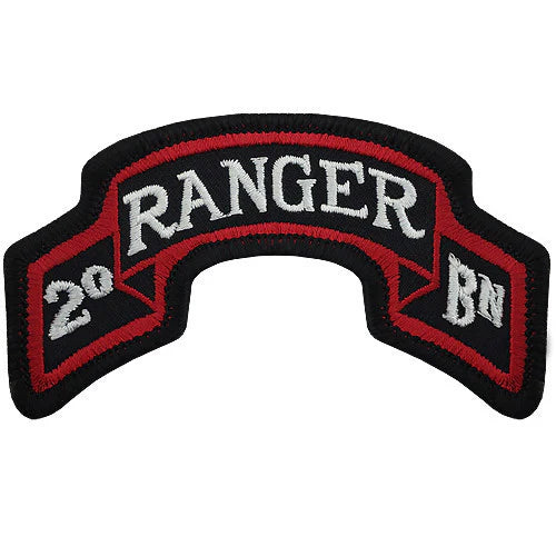 Army Scroll Patch: Second Ranger Battalion