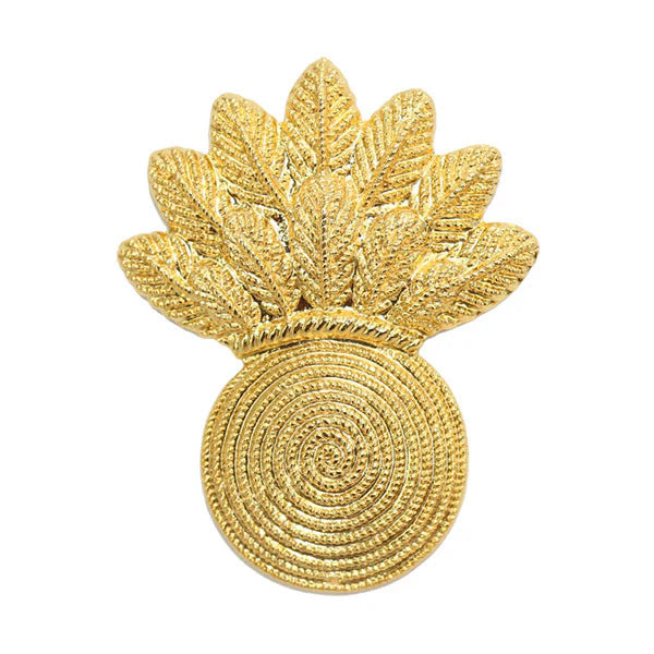 Marine Corps Collar Device: Gunner - gold