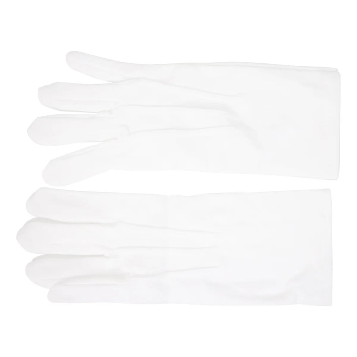 Gloves: Pull-On - white nylon
