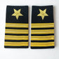 Premium Soft Shoulder Boards - Navy