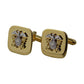 Navy Officer Cufflinks with Officer Crest