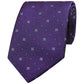 Plain Diamond Silk Tie