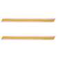 Army Service Stripe: Gold Embroidered on White - male