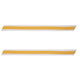 Army Service Stripe: Gold Embroidered on White - male
