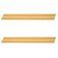 Army Service Stripe: Gold Embroidered on White - male