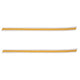 Army Service Stripe: Gold Embroidered on White - female