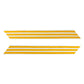 Army Service Stripe: Gold Embroidered on White - female