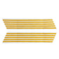 Army Service Stripe: Gold Embroidered on White - female