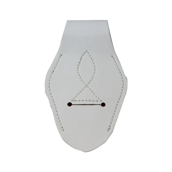Marine Corps Sword Frog: NCO - white patent leather