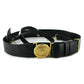 Leather Navy Sword Belt with Gold Buckle - 26 inches