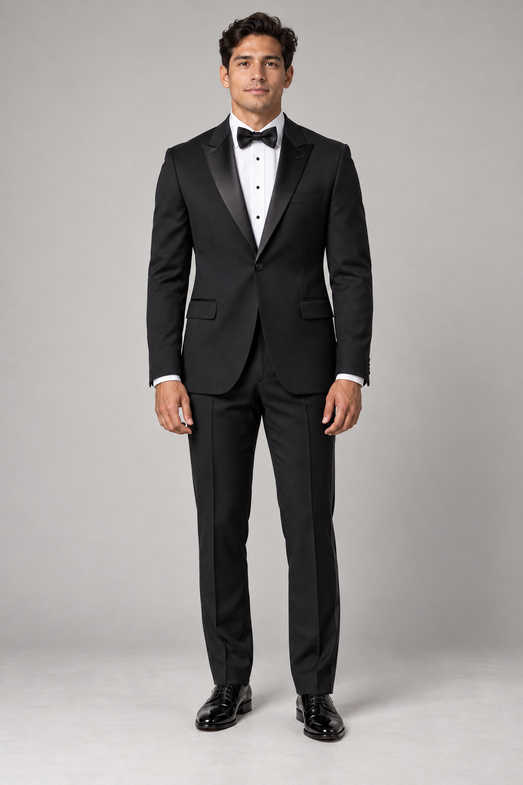 The Potomac Black Tie Tuxedo