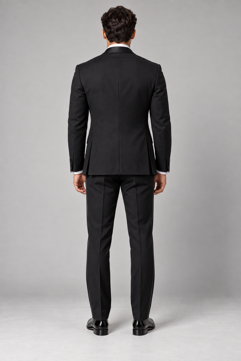 The Potomac Black Tie Tuxedo