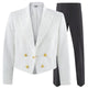 Navy Men's Dinner Dress White Uniform Set