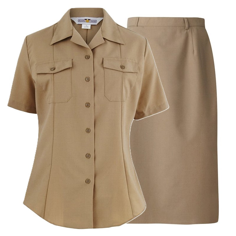 Navy Women's Service Khaki Uniform Set w/Skirt