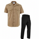 Khaki Shirt and NSU Pant Set