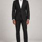 The Rockwell Black Super 120s Suit