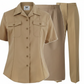 Navy Women's Service Khaki Uniform Set w/Pants & Skirt