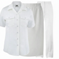 Navy Women's Summer White Uniform Set w/Pants & Skirt