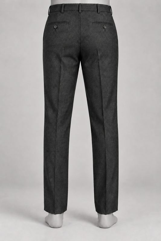 The Potomac Charcoal Wool Trouser