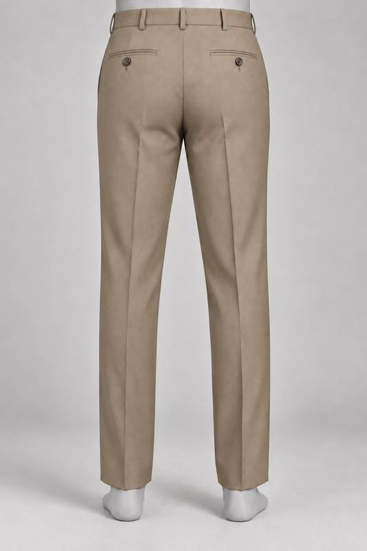 The Potomac Classic Khaki Wool Trouser