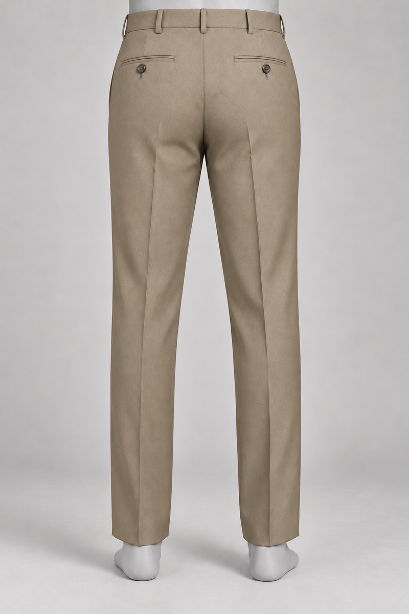 The Potomac Classic Khaki Wool Trouser