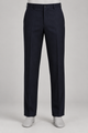 The Potomac Dark Navy Wool Trouser
