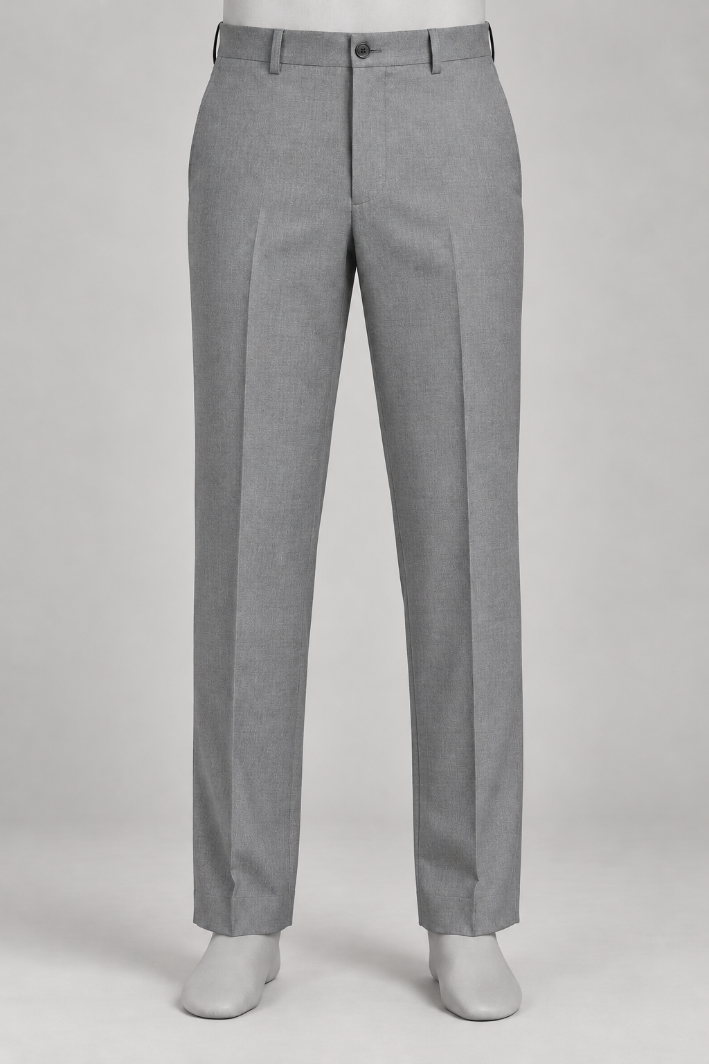 The Potomac Light Gray Wool Trouser
