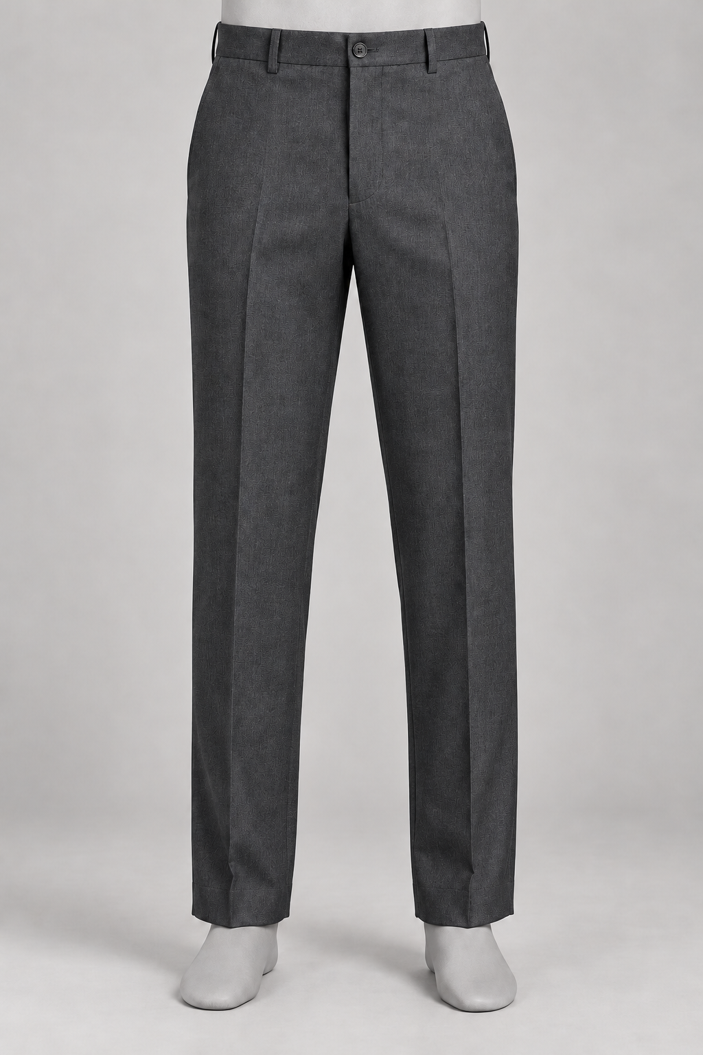The Potomac Darker Mid Gray Wool Trouser