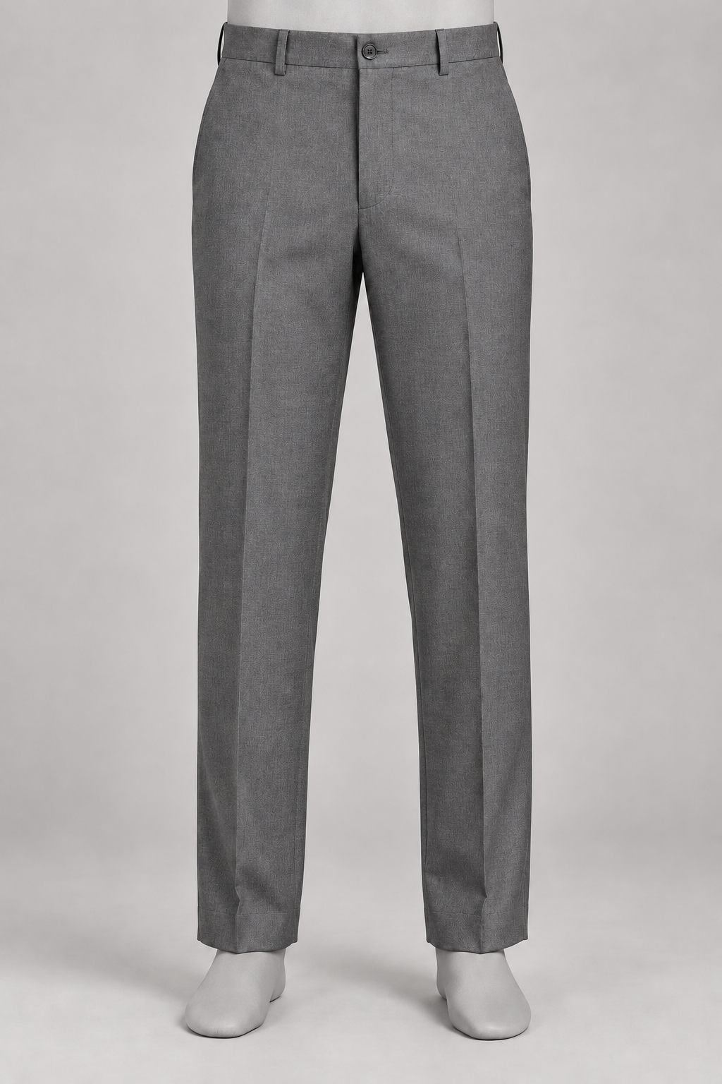 The Potomac Lighter Mid Gray Wool Trouser