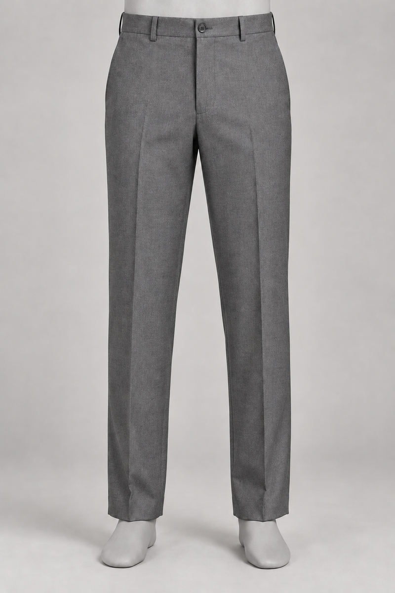 The Potomac Lighter Mid Gray Wool Trouser