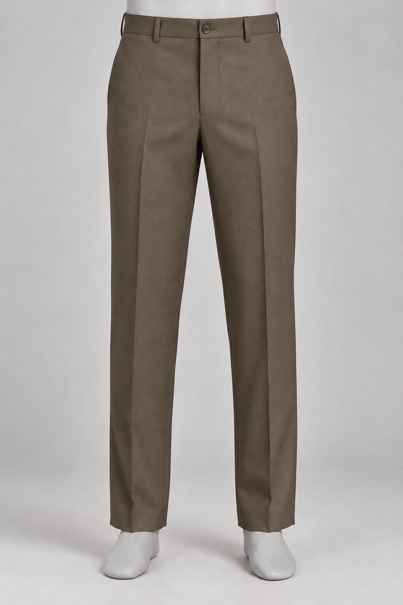 The Potomac Taupe Khaki Wool Trouser