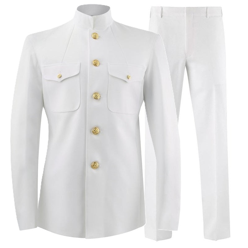 Coast Guard Men's Service Dress White Uniform Set